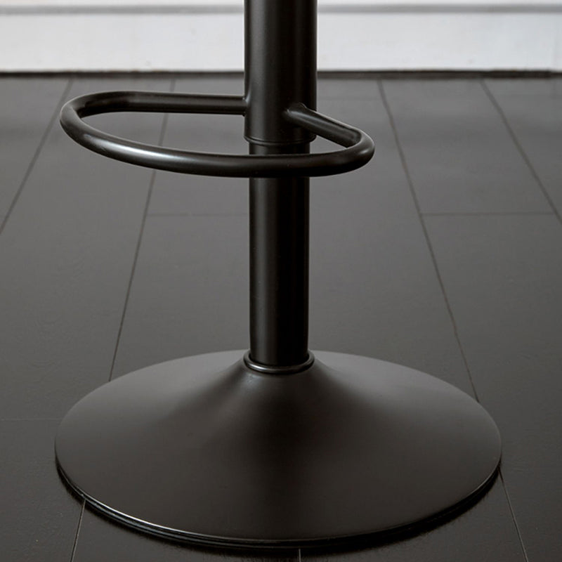 低腰ダイニングスツール調整可能な高さのバースツールクッション付き