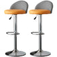 低腰ダイニングスツール調整可能な高さのバースツールクッション付き
