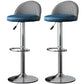 低腰ダイニングスツール調整可能な高さのバースツールクッション付き