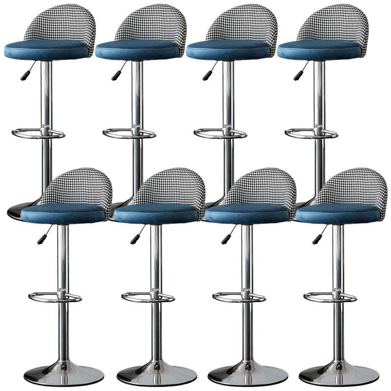 低腰ダイニングスツール調整可能な高さのバースツールクッション付き