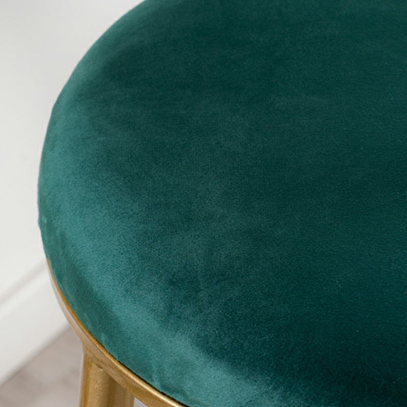 Round Low Back Dining Stools Armless Bar Stools with Metal Base Clearhalo 'Bar Furniture' 'Bar Stools' 'bar_stools' 'furn' 'furn_bar_stools' 'Furniture' 'Kitchen & Dining Furniture' 6967828