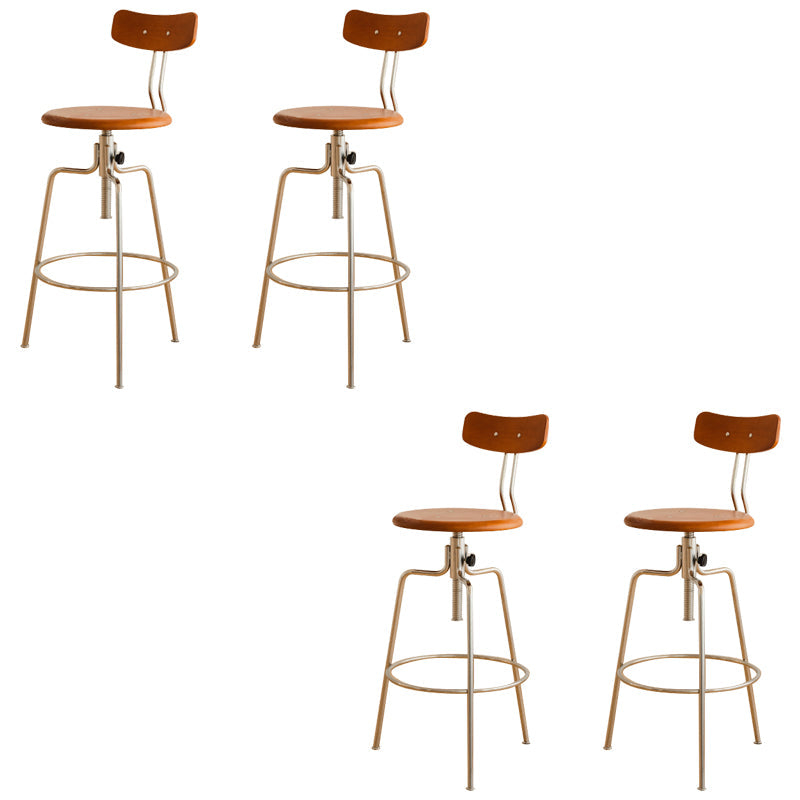 Moderne roteerbare barkruk lage rugtellerbark ontlasting voor thuis