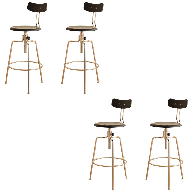 Moderne roteerbare barkruk lage rugtellerbark ontlasting voor thuis