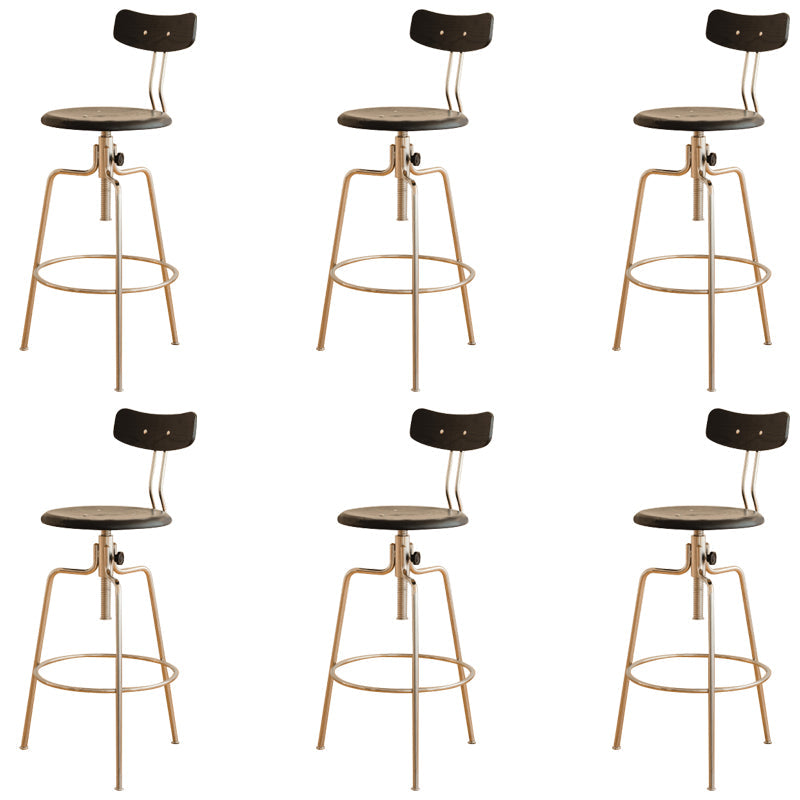 Moderne roteerbare barkruk lage rugtellerbark ontlasting voor thuis