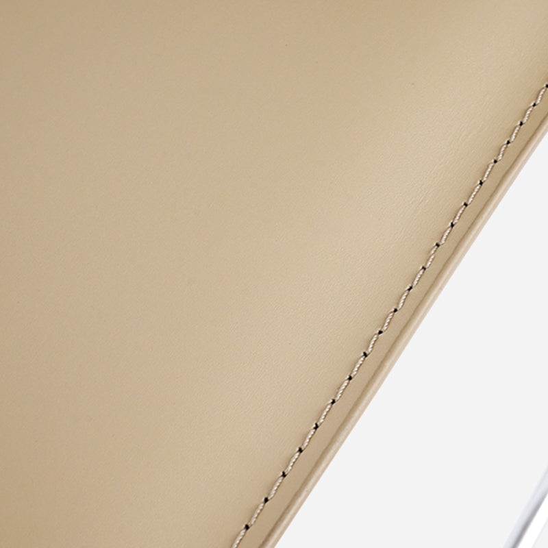 Faux Leather Upholstered Dining Stools Low Back Dining Stools Clearhalo 'Bar Furniture' 'Bar Stools' 'bar_stools' 'furn' 'furn_bar_stools' 'Furniture' 'Kitchen & Dining Furniture' 6968067