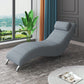 Modern Cushioned Chaise Lounge Pine Chaise with Pillow for Bedroom and Living Room Dark Gray Clearhalo 'Chairs & Seating' 'Chaise Lounge' 'chaise_lounge' 'furn' 'furn_chaise_lounge' 'Furniture' 'Living Room Furniture' 6968696