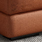 Modern Upholstered Chaise Lounge Leather Recessed Arms for Bedroom and Living Room Clearhalo 'Chairs & Seating' 'Chaise Lounge' 'chaise_lounge' 'furn' 'furn_chaise_lounge' 'Furniture' 'Living Room Furniture' 6968703