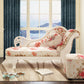 French Country Chaise Lounge Couch Flower Chaise with One Armed Clearhalo 'Chairs & Seating' 'Chaise Lounge' 'chaise_lounge' 'furn' 'furn_chaise_lounge' 'Furniture' 'Living Room Furniture' 6968742