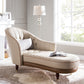 Nordic Style Leather Chair Solid Color Chaise Lounge Couch for Bedroom Clearhalo 'Chairs & Seating' 'Chaise Lounge' 'chaise_lounge' 'furn' 'furn_chaise_lounge' 'Furniture' 'Living Room Furniture' 6968746