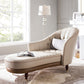 Nordic Style Leather Chair Solid Color Chaise Lounge Couch for Bedroom White Clearhalo 'Chairs & Seating' 'Chaise Lounge' 'chaise_lounge' 'furn' 'furn_chaise_lounge' 'Furniture' 'Living Room Furniture' 6968747