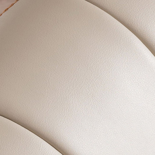 Nordic Style Leather Chair Solid Color Chaise Lounge Couch for Bedroom Clearhalo 'Chairs & Seating' 'Chaise Lounge' 'chaise_lounge' 'furn' 'furn_chaise_lounge' 'Furniture' 'Living Room Furniture' 6968758