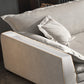 Glam Cushioned Chaise Lounge Recessed Arms Chaise with Three Pillows for Bedroom Clearhalo 'Chairs & Seating' 'Chaise Lounge' 'chaise_lounge' 'furn' 'furn_chaise_lounge' 'Furniture' 'Living Room Furniture' 6968771