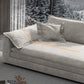 Glam Cushioned Chaise Lounge Recessed Arms Chaise with Three Pillows for Bedroom Clearhalo 'Chairs & Seating' 'Chaise Lounge' 'chaise_lounge' 'furn' 'furn_chaise_lounge' 'Furniture' 'Living Room Furniture' 6968779