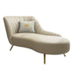 Modern Leather Chaise Lounge Upholstered Lounge with Flared Arms for Bedroom Clearhalo 'Chairs & Seating' 'Chaise Lounge' 'chaise_lounge' 'furn' 'furn_chaise_lounge' 'Furniture' 'Living Room Furniture' 6968806