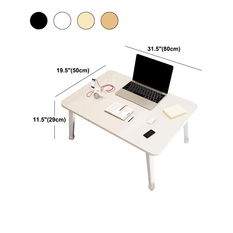 Modern Metal Office Desk White Rectangular Writing Desk for Home Clearhalo 'furn' 'furn_office_desk' 'Furniture' 'Office Desks' 'Office Furniture' 'office_desk' 6969594