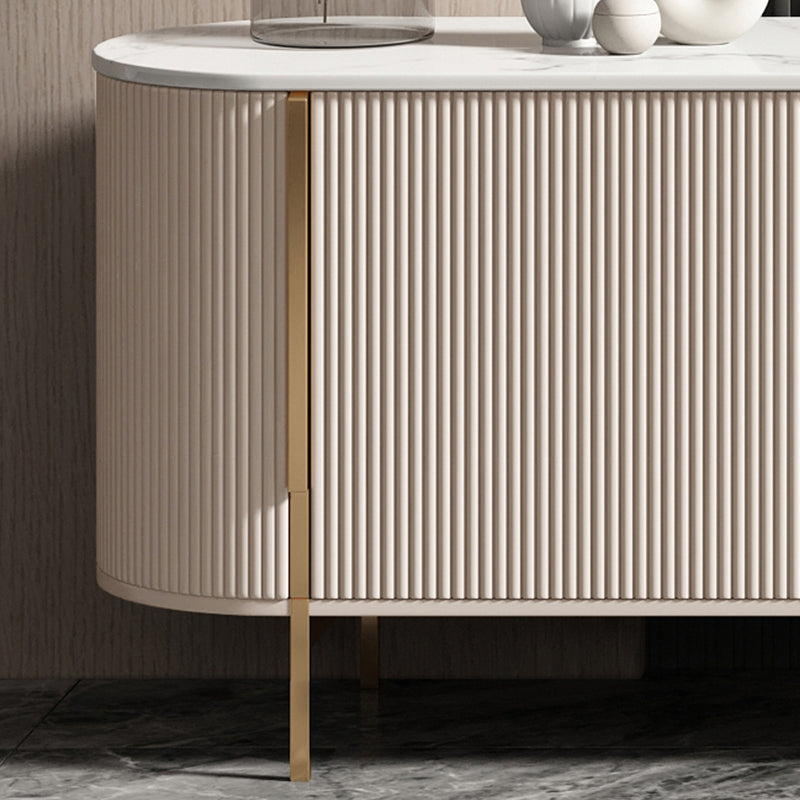 Stone Media Console Contemporary TV Media Stand for Living Room Clearhalo 'furn' 'furn_tv_stands_entertainment_centers' 'Furniture' 'Living Room Furniture' 'TV Stands & Entertainment Centers' 'TV Stands & Media Storage Furniture' 'tv_stands_entertainment_centers' 6969762