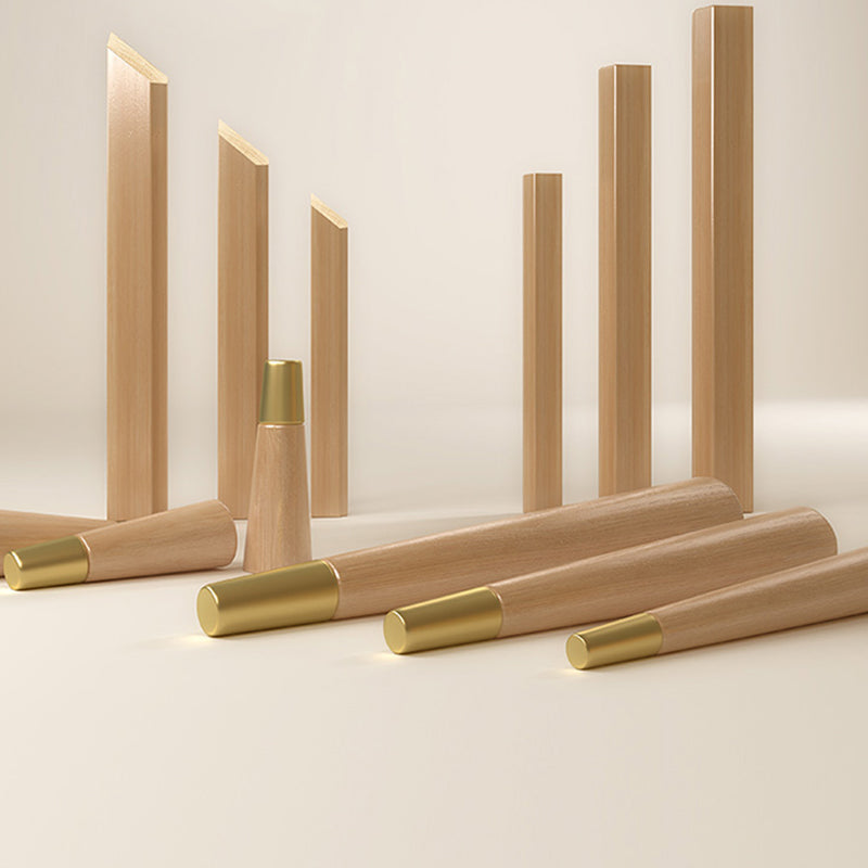 Legno massiccio moderno da pranzo porte di vetro in vetro con cassetti con cassetti