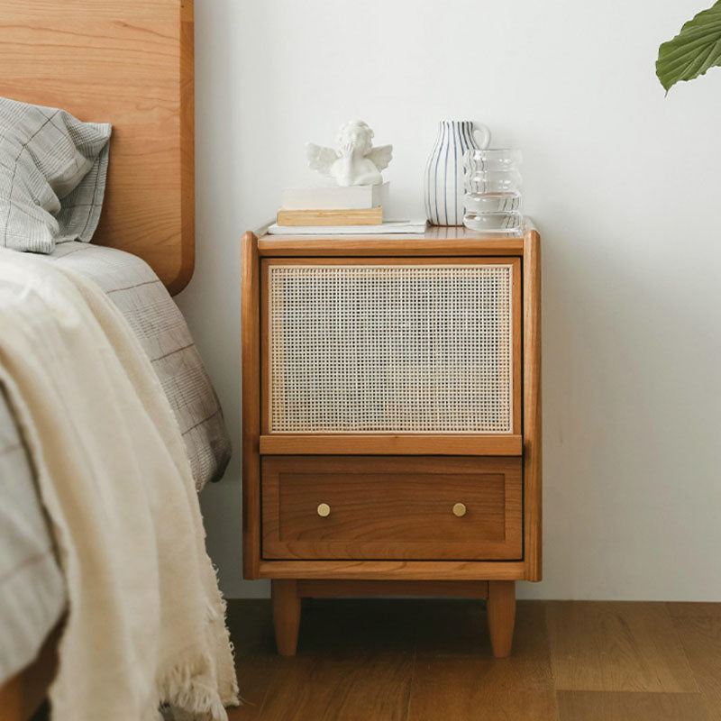 Contemporary Wood Night Table Storage Accent Table Nightstand for Home Clearhalo 'Bedroom Furniture' 'furn' 'furn_night_stand' 'Furniture' 'night_stand' 'Nightstands' 6969884