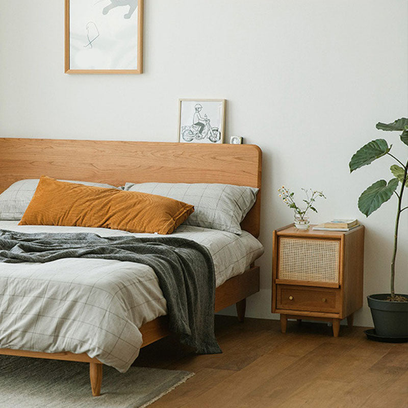 Contemporary Wood Night Table Storage Accent Table Nightstand for Home Clearhalo 'Bedroom Furniture' 'furn' 'furn_night_stand' 'Furniture' 'night_stand' 'Nightstands' 6969891