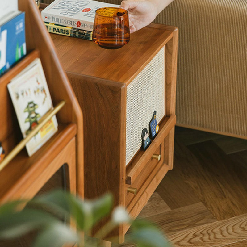 Contemporary Wood Night Table Storage Accent Table Nightstand for Home Clearhalo 'Bedroom Furniture' 'furn' 'furn_night_stand' 'Furniture' 'night_stand' 'Nightstands' 6969902