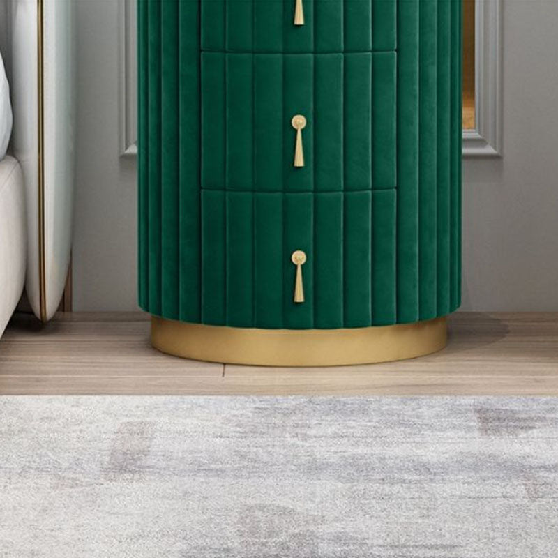 Modernism Storage Night Table 3 Drawers Bed Nightstand for Home Clearhalo 'Bedroom Furniture' 'furn' 'furn_night_stand' 'Furniture' 'night_stand' 'Nightstands' 6969913