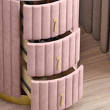 Modernism Storage Night Table 3 Drawers Bed Nightstand for Home Clearhalo 'Bedroom Furniture' 'furn' 'furn_night_stand' 'Furniture' 'night_stand' 'Nightstands' 6969914