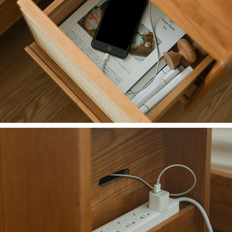 Modern Accent Table Nightstand Wood Night Table for Bedroom Home Clearhalo 'Bedroom Furniture' 'furn' 'furn_night_stand' 'Furniture' 'night_stand' 'Nightstands' 6969957