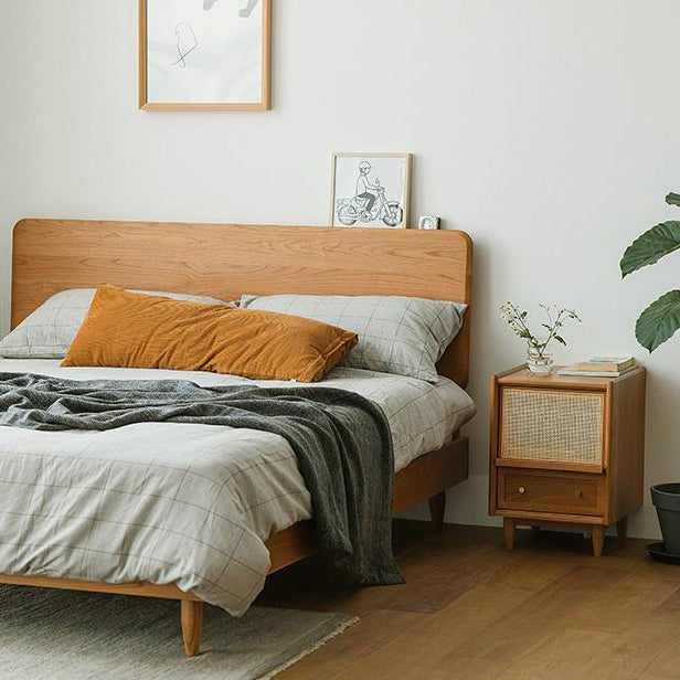 Modern Accent Table Nightstand Wood Night Table for Bedroom Home Clearhalo 'Bedroom Furniture' 'furn' 'furn_night_stand' 'Furniture' 'night_stand' 'Nightstands' 6969961