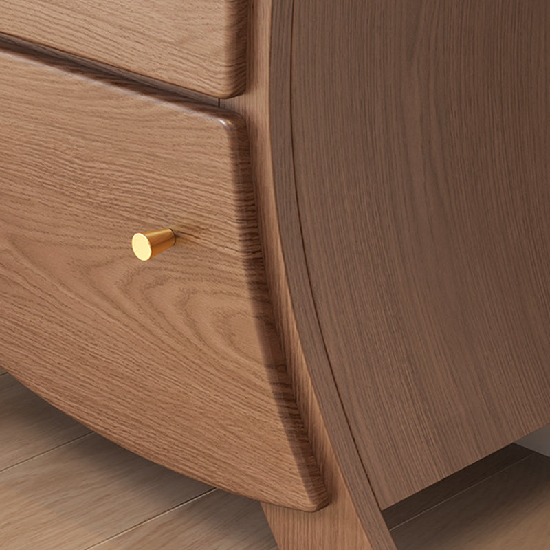 Modern Vertical Lingerie Chest Wood Dresser with 5 Drawers for Bedroom Clearhalo 'Bedroom Furniture' 'Dressers & Chests' 'dressers_chests' 'furn' 'furn_dressers_chests' 'Furniture' 6969992