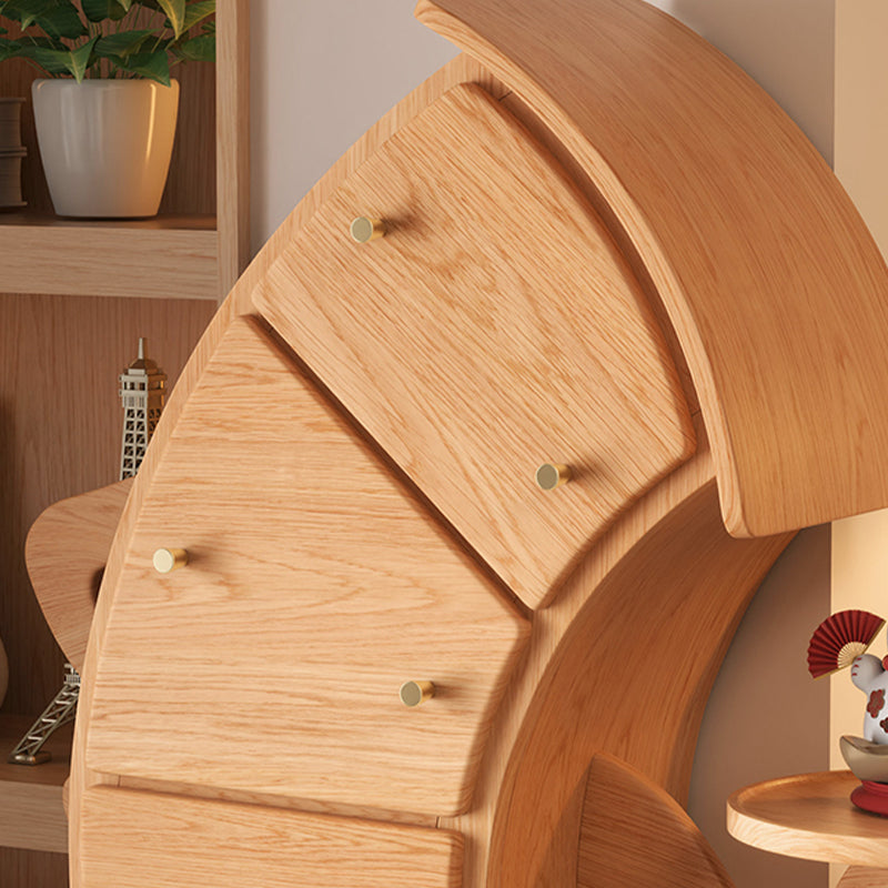 Contemporary Lingerie Chest Vertical Wood Dresser with 5 Drawers for Home Clearhalo 'Bedroom Furniture' 'Dressers & Chests' 'dressers_chests' 'furn' 'furn_dressers_chests' 'Furniture' 6970004