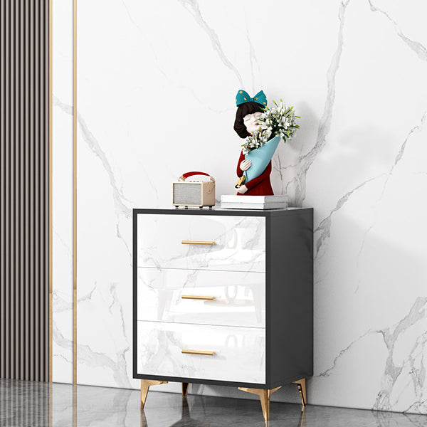 Cómoda moderna con cómoda de almacenamiento de madera fabricada con cajones 3/4/5/6