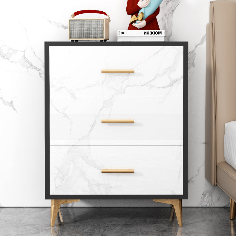 Cómoda moderna con cómoda de almacenamiento de madera fabricada con cajones 3/4/5/6