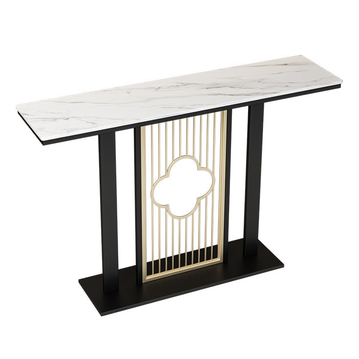 Tabla de acento de consola contemporánea Tabla de sofá de consola rectangular