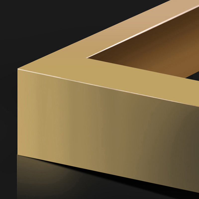 Modern Stone Office Desk Rectangular Shape Task Desk with 2-Drawers in Grey and Gold Clearhalo 'furn' 'furn_office_desk' 'Furniture' 'Office Desks' 'Office Furniture' 'office_desk' 6970237