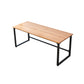 Modern Solid Wood Computer Desk Rectangular Shape Task Desk with Sled Base for Home Clearhalo 'furn' 'furn_office_desk' 'Furniture' 'Office Desks' 'Office Furniture' 'office_desk' 6970324