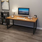 Modern Solid Wood Office Desk Rectangular Shape Task Desk with Sled Base in Brown 70.9"L x 31.5"W x 29.5"H Clearhalo 'furn' 'furn_office_desk' 'Furniture' 'Office Desks' 'Office Furniture' 'office_desk' 6970373