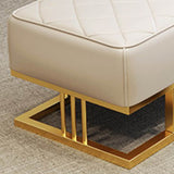 Gedempelde zitbank rechthoekinvoerwegen en slaapkamerbank, 18 "W