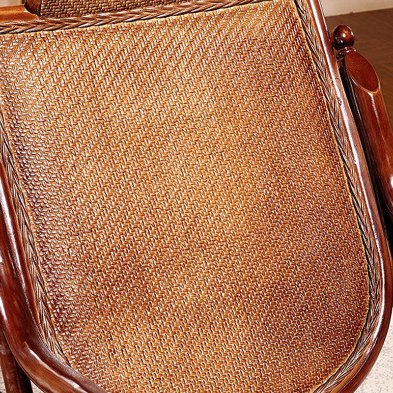 Mid Century moderne stijl schommelstoel houten schommelstoel voor woonkamer