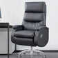 Modern Office Chair Armless Leather Adjustable Seat Height Desk Chair with Wheels Clearhalo 'furn' 'furn_office_chair' 'Furniture' 'Office Chairs' 'Office Furniture' 'office_chair' 6971078