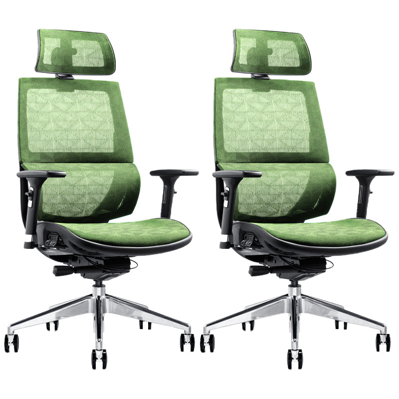 Sedia da scrivania armi rimovibile sedia moderna ergonomica con schiena traspirante