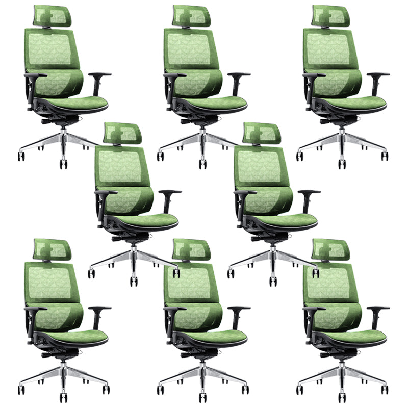 Sedia da scrivania armi rimovibile sedia moderna ergonomica con schiena traspirante