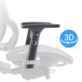 Sedia da scrivania armi rimovibile sedia moderna ergonomica con schiena traspirante