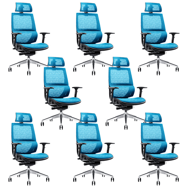 Sedia da scrivania armi rimovibile sedia moderna ergonomica con schiena traspirante