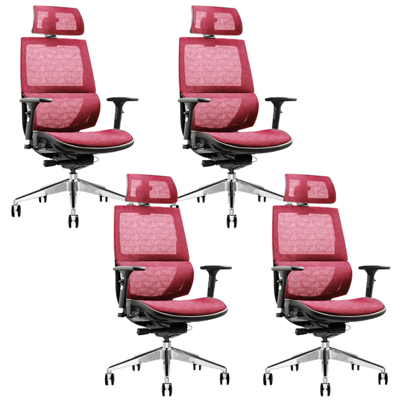 Sedia da scrivania armi rimovibile sedia moderna ergonomica con schiena traspirante