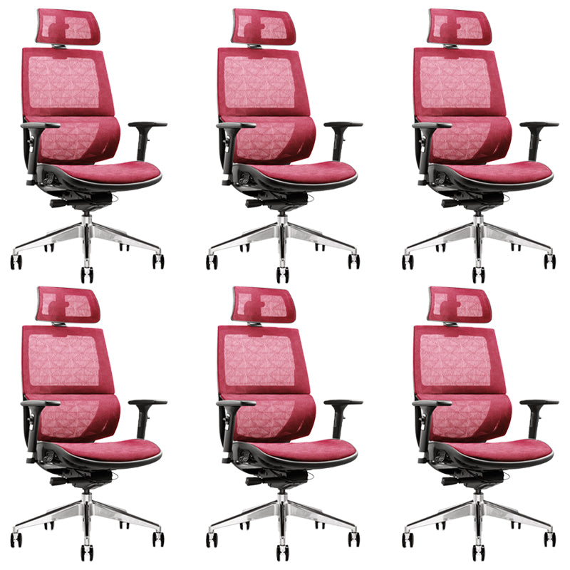 Sedia da scrivania armi rimovibile sedia moderna ergonomica con schiena traspirante