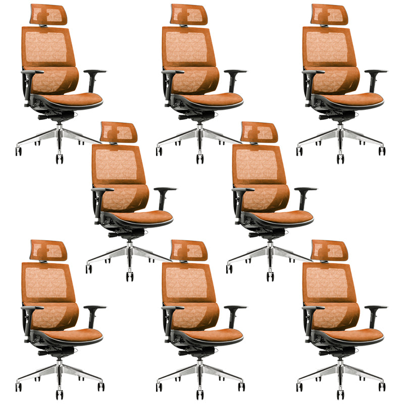 Sedia da scrivania armi rimovibile sedia moderna ergonomica con schiena traspirante