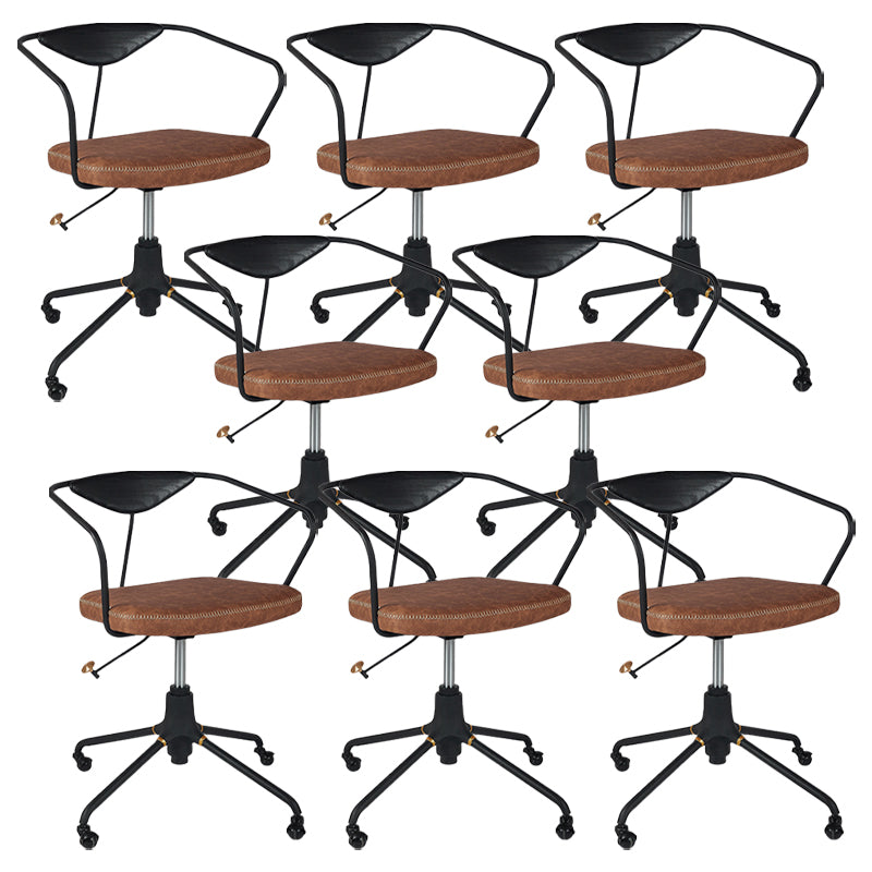 Chaise de bureau sans bras chaise de bureau ergonomique moderne avec roues