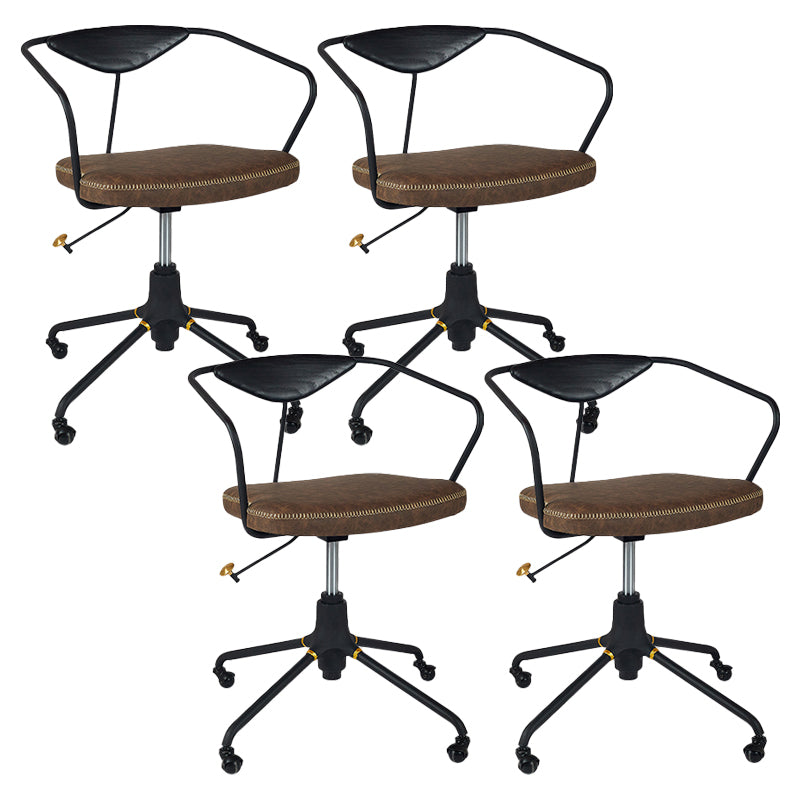 Chaise de bureau sans bras chaise de bureau ergonomique moderne avec roues