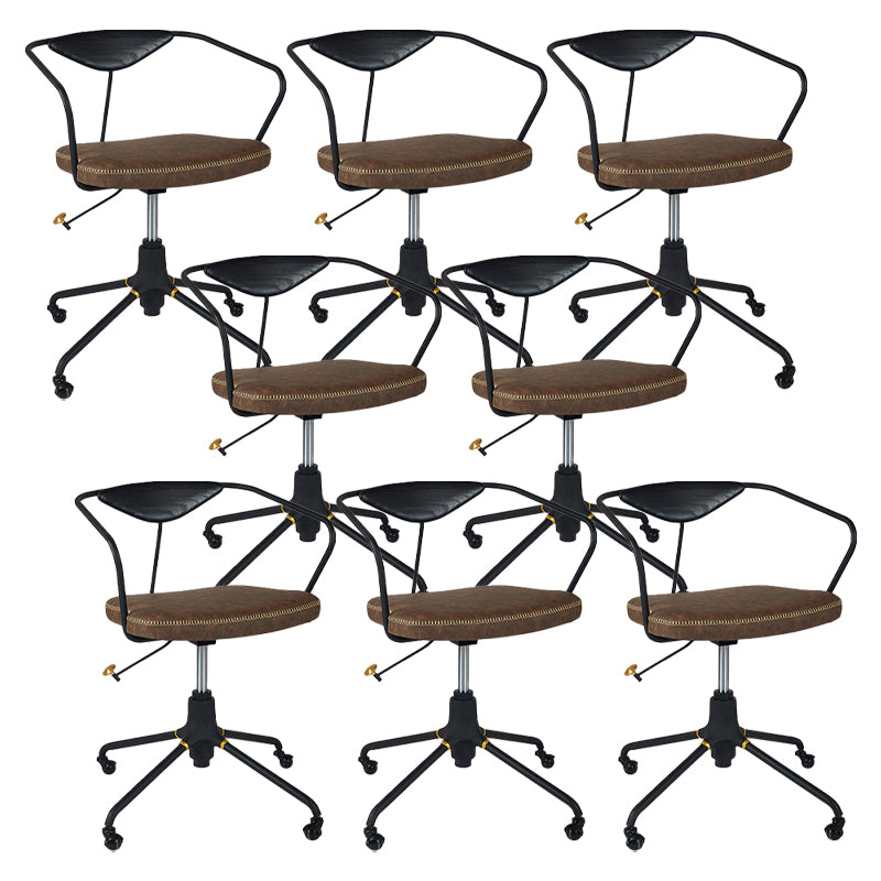 Chaise de bureau sans bras chaise de bureau ergonomique moderne avec roues