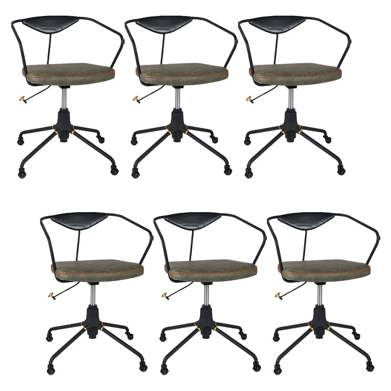 Chaise de bureau sans bras chaise de bureau ergonomique moderne avec roues